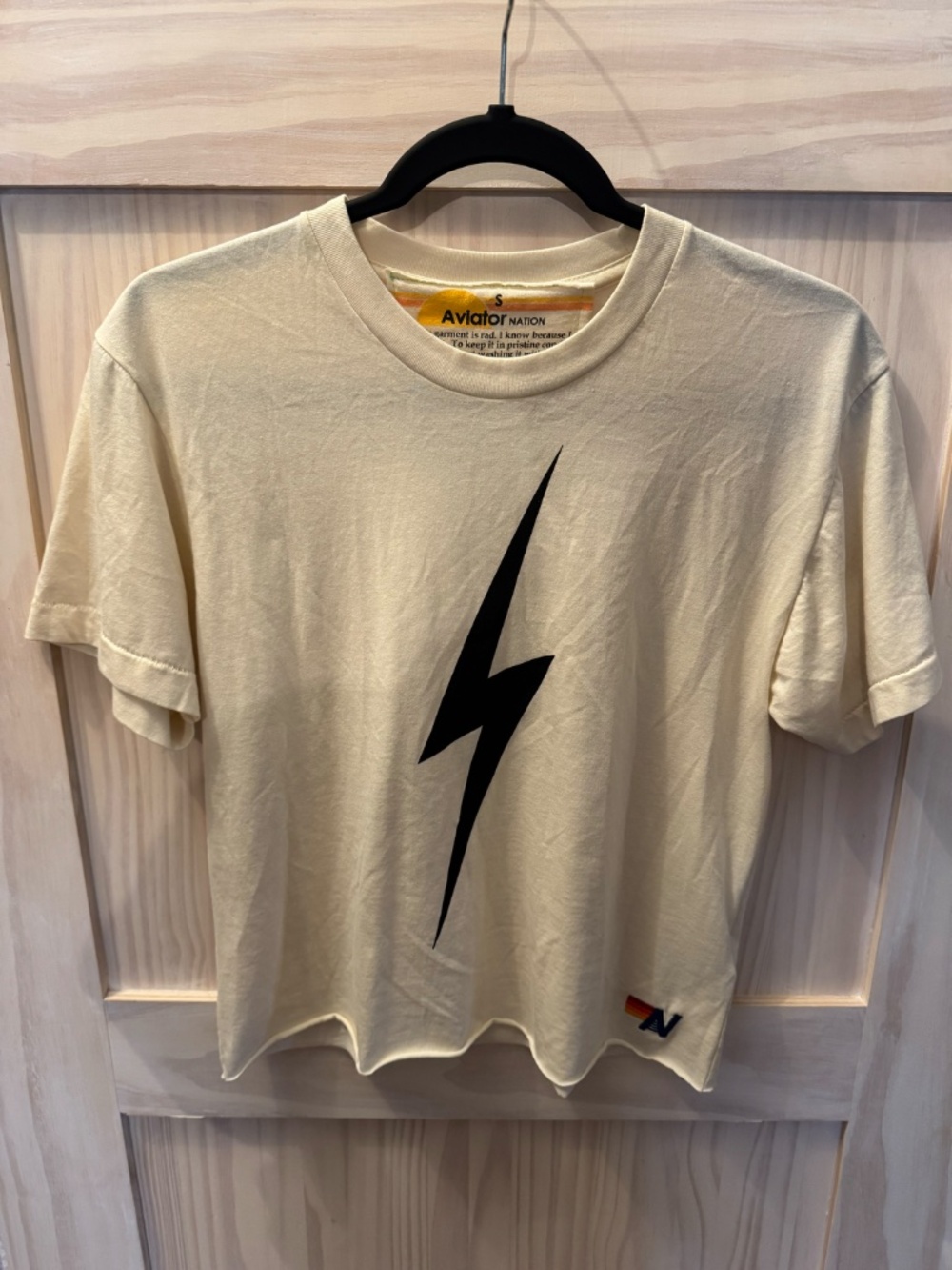 Aviator Nation Bolt Boyfriend Tee - Picture 2 of 4